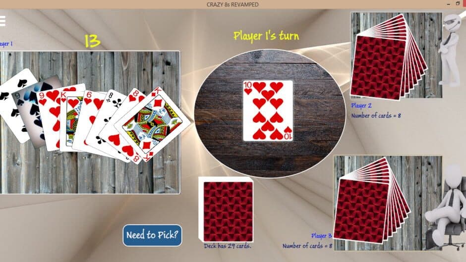 Crazy 8s Revamped screenshot
