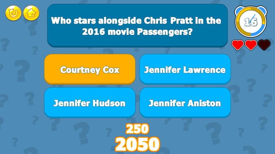 The Movie Trivia Challenge screenshot
