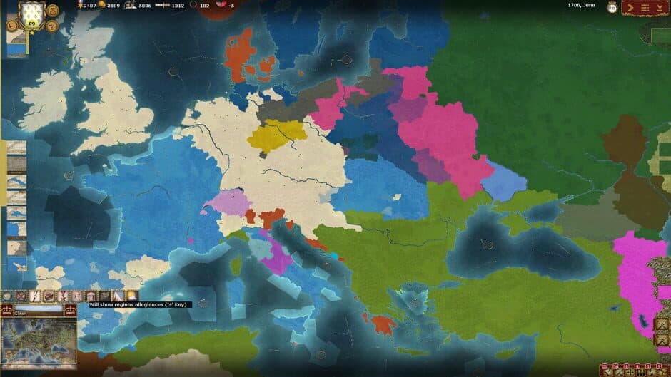 Wars of Succession screenshot
