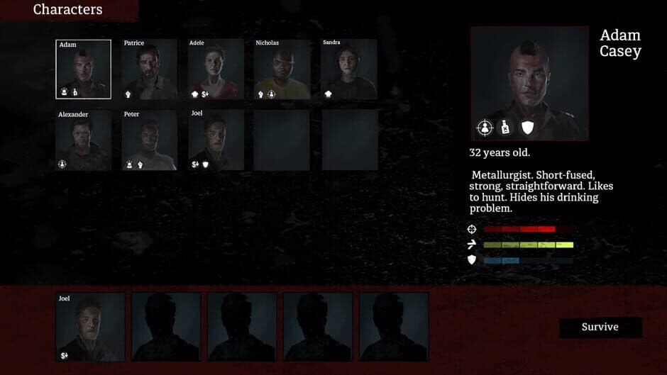 Displaced screenshot