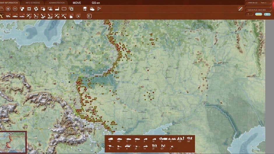 Gary Grigsby's War in the East screenshot