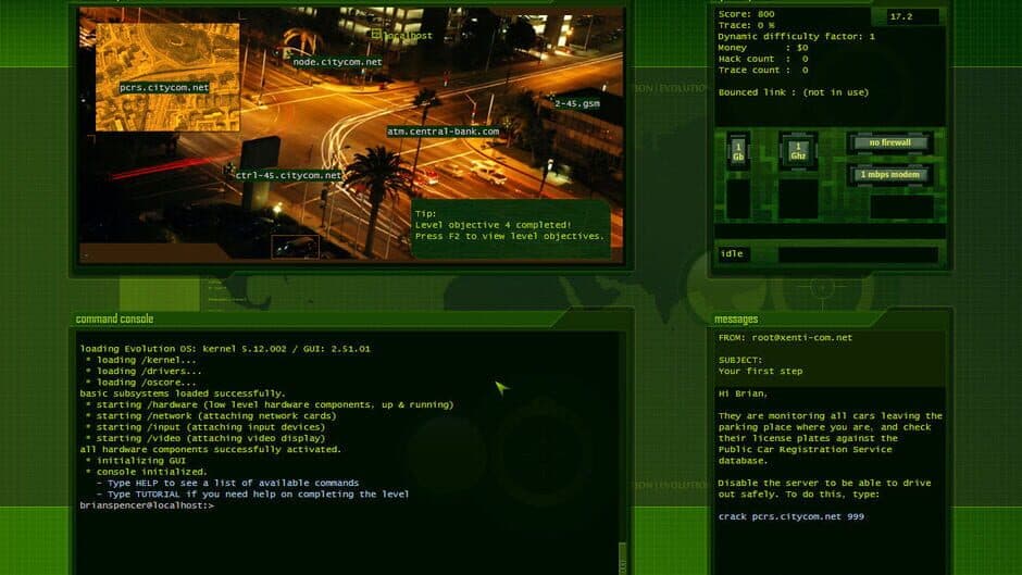 Hacker Evolution: Untold screenshot