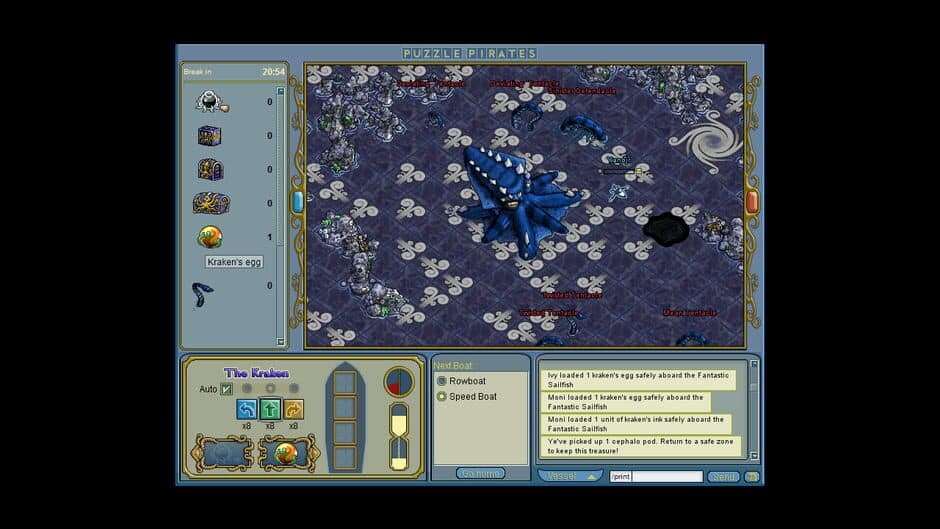Puzzle Pirates: Dark Seas screenshot