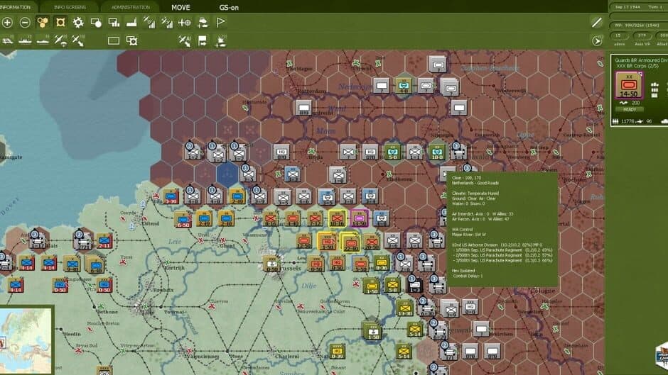 Gary Grigsby's War in the West screenshot