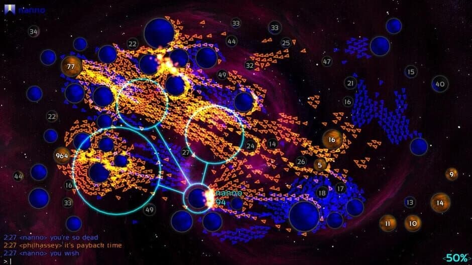 Galcon Fusion screenshot