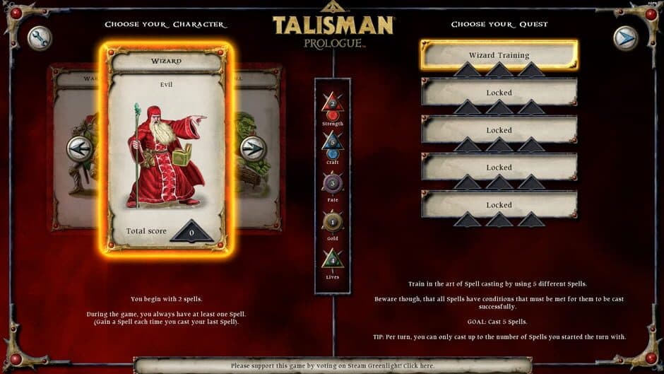Talisman: Prologue screenshot