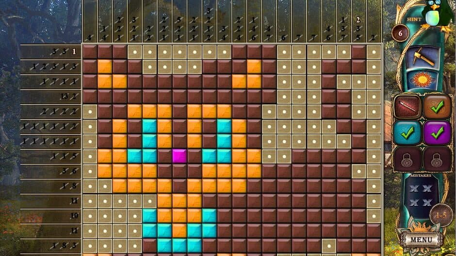 Fantasy Mosaics 16: Six Colors in Wonderland screenshot
