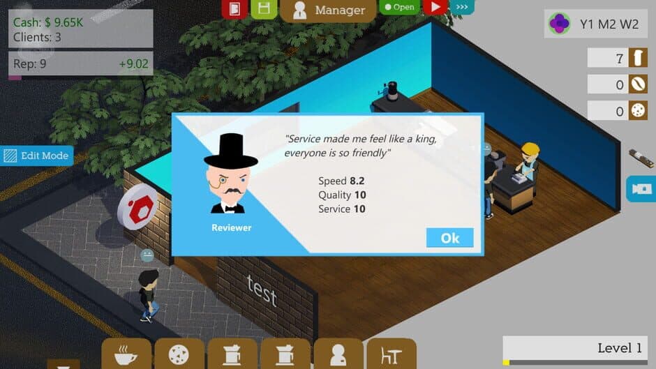 Coffee Shop Tycoon screenshot