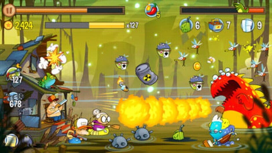 Swamp Attack screenshot