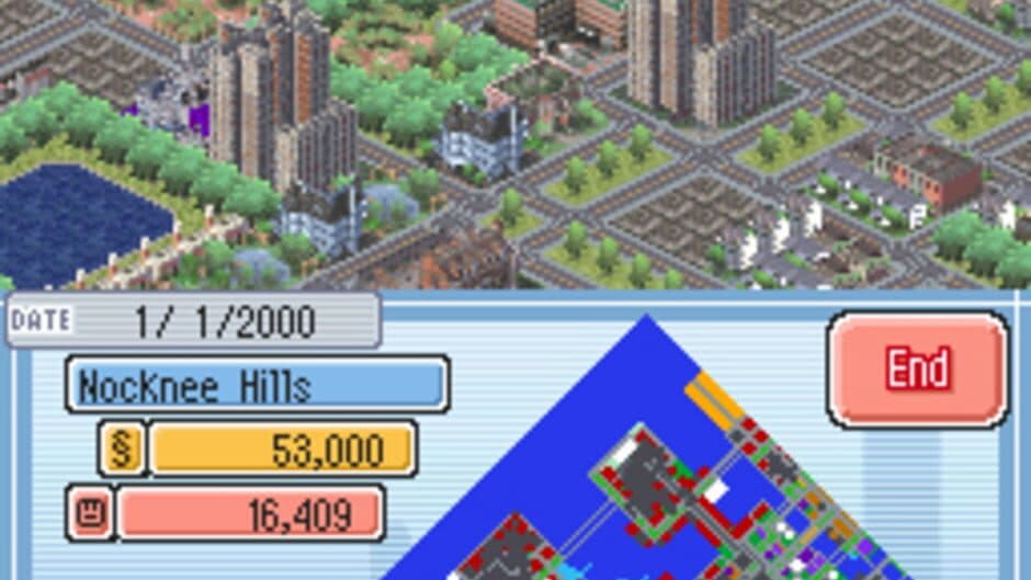 SimCity DS screenshot