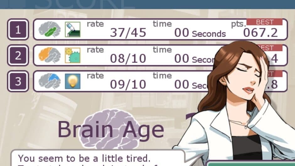 Brain Exercises With Dr. Kawashima screenshot