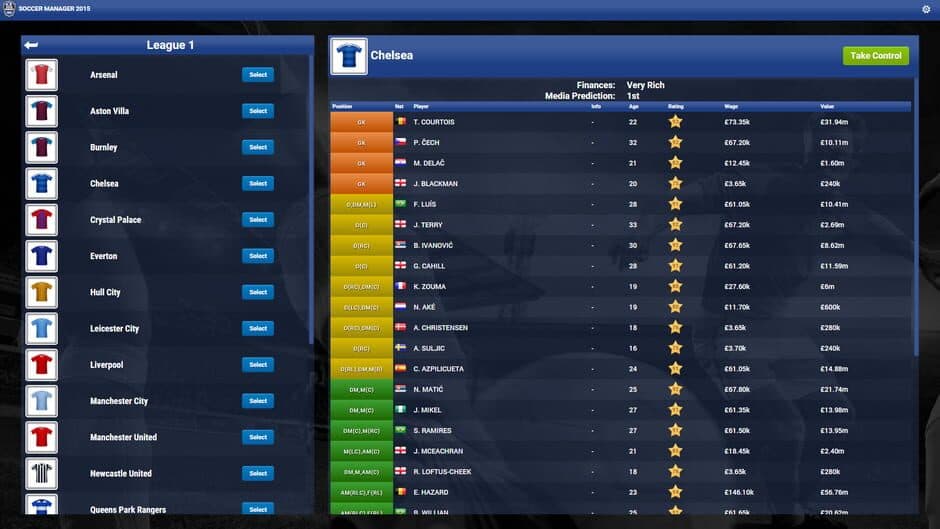 Soccer Manager 2015 screenshot