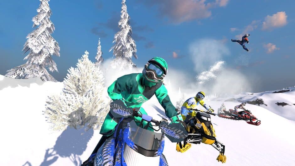 Snow Moto Racing Freedom screenshot