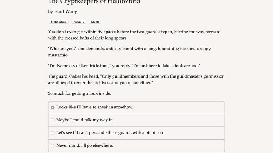 The Cryptkeepers of Hallowford screenshot