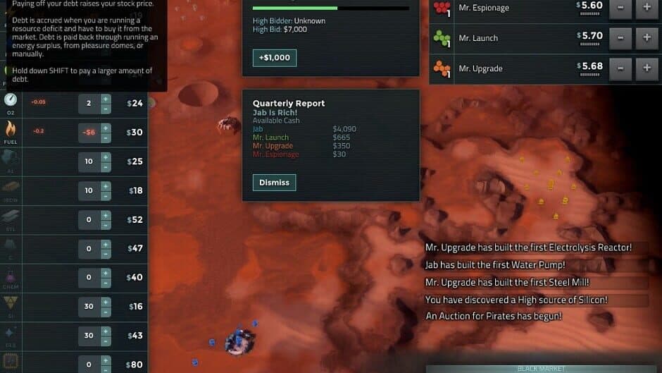 Offworld Trading Company screenshot
