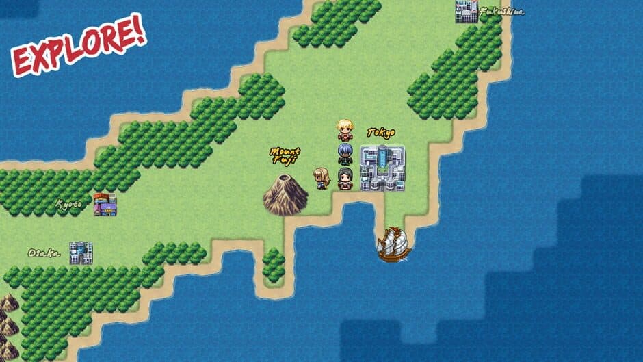 Learn Japanese to Survive! Hiragana Battle screenshot