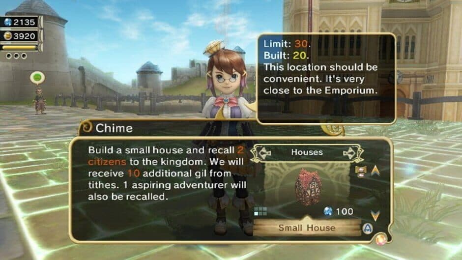 Final Fantasy: Crystal Chronicles - My Life as a King screenshot
