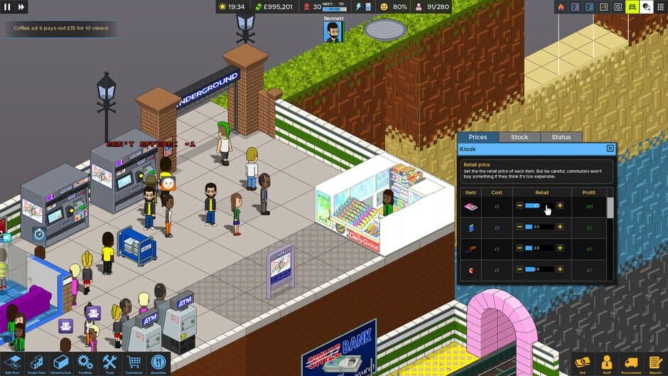 Overcrowd: A Commute 'Em Up screenshot
