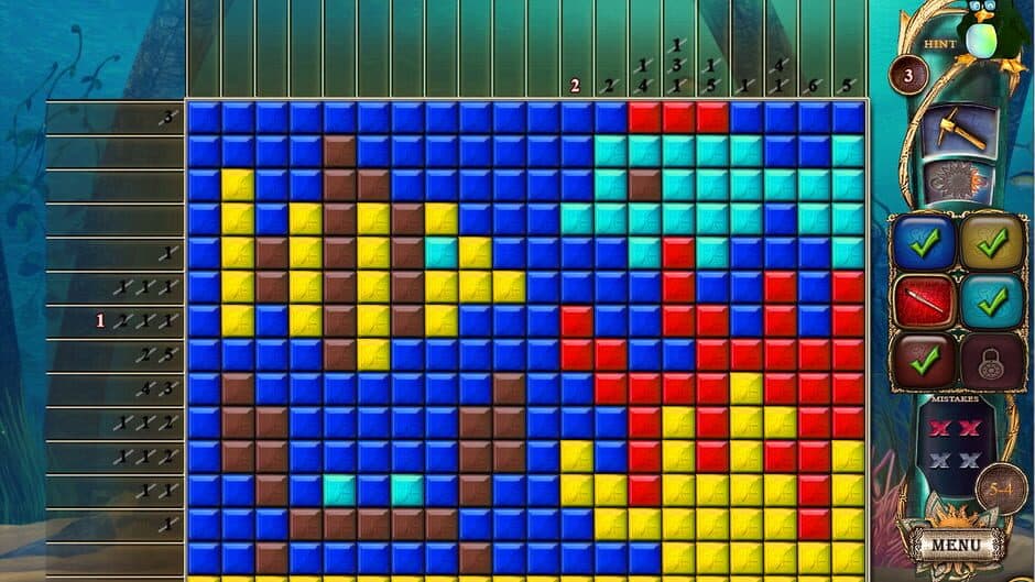 Fantasy Mosaics 16: Six Colors in Wonderland screenshot