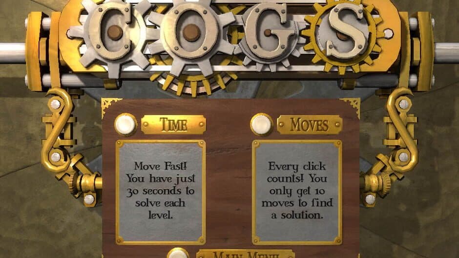 Cogs screenshot
