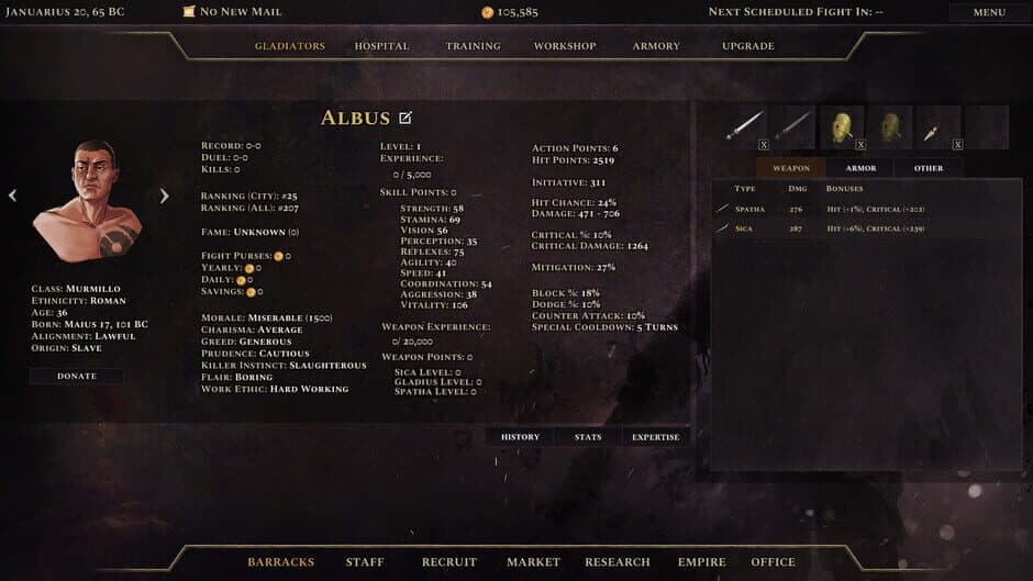 Age of Gladiators II: Rome screenshot