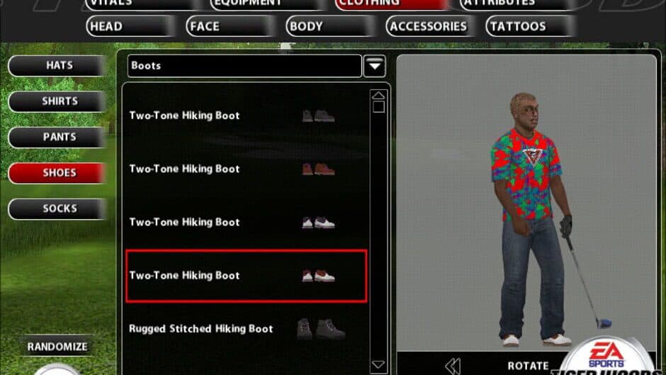 Tiger Woods PGA Tour 2005 screenshot