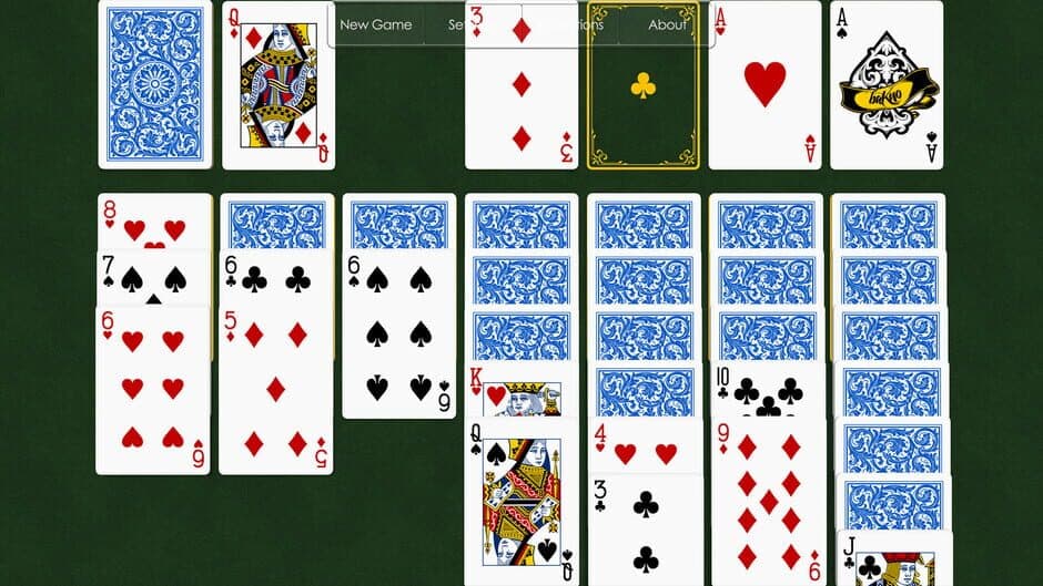 Solitaire screenshot