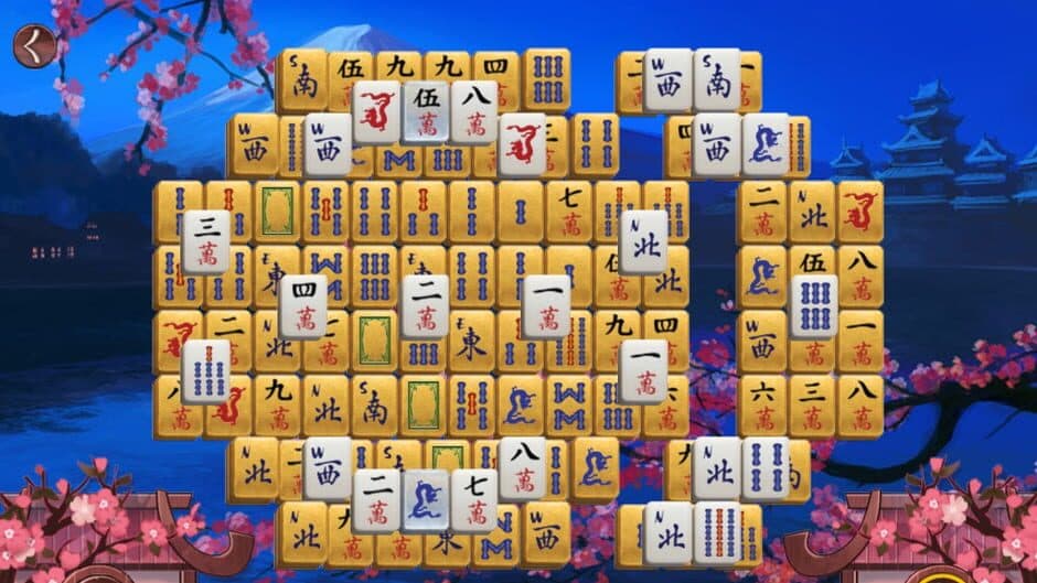 Sakura Day 2 Mahjong screenshot