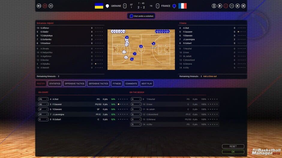 Pro Basketball Manager 2016 screenshot