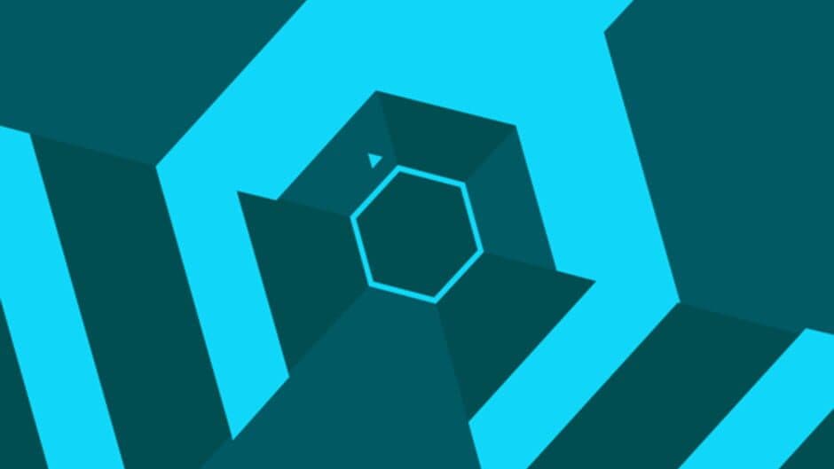 Super Hexagon screenshot