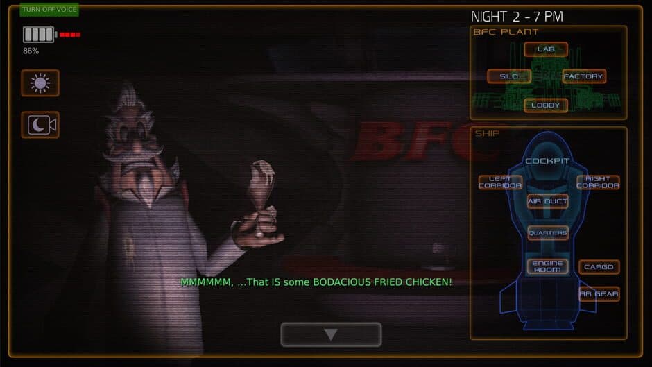 Cluck Yegger in Escape from the Planet of the Poultroid screenshot