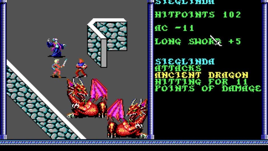 Advanced Dungeons & Dragons: Secret of the Silver Blades screenshot
