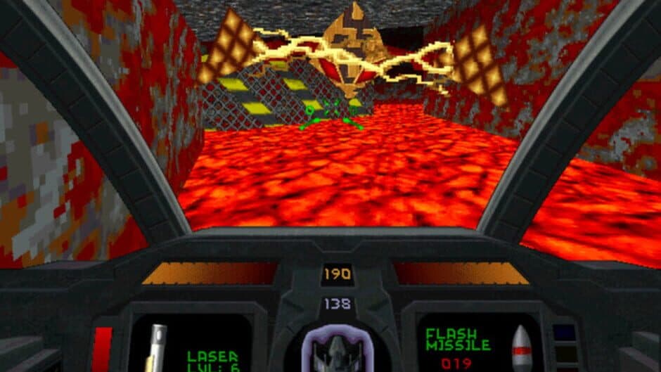 Descent II screenshot