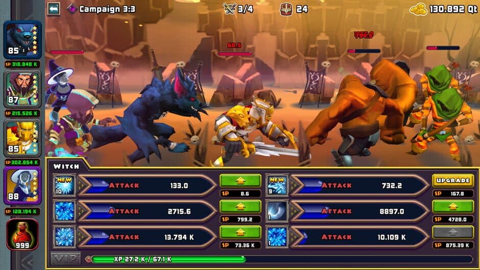 Heroes of Havoc: Idle Adventures screenshot