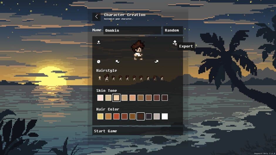 Wayward screenshot