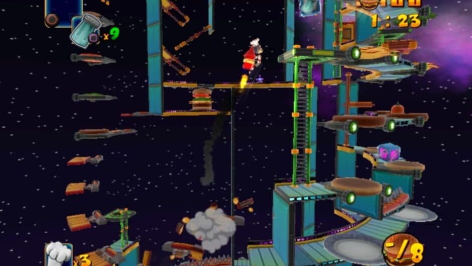 BurgerTime: World Tour screenshot