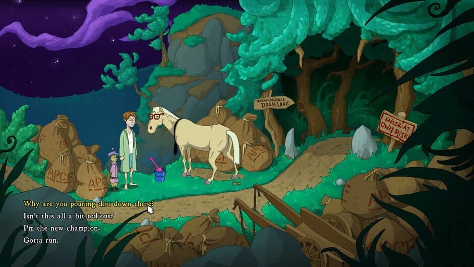 Midnight at the Celestial Palace: Chapter I screenshot