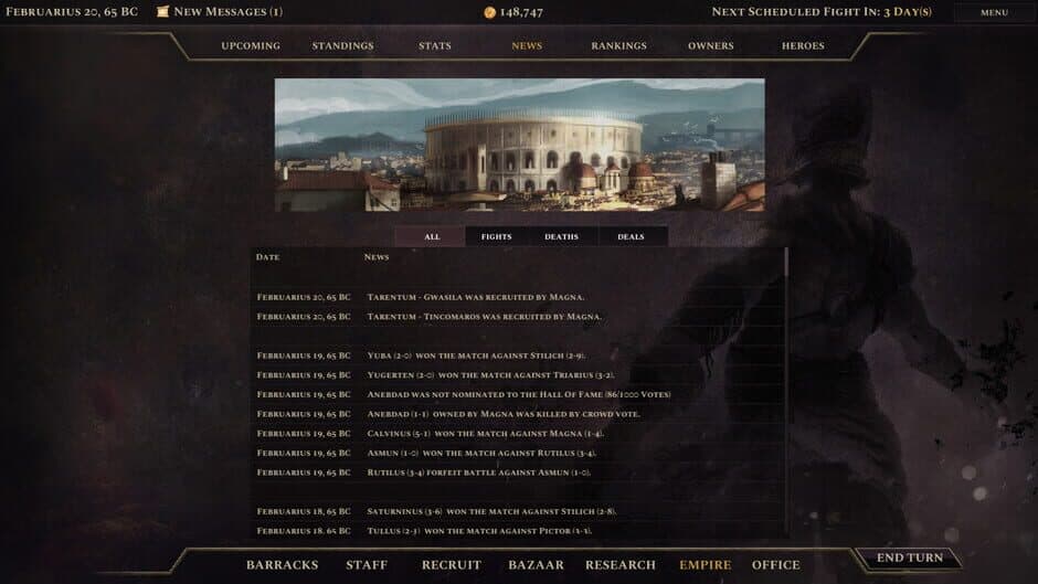Age of Gladiators II: Rome screenshot