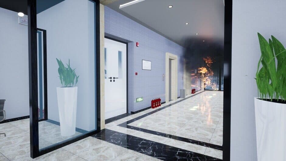 VR Fire Emergency Simulation System screenshot
