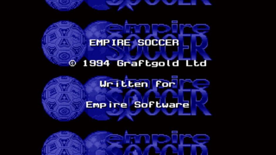 Empire Soccer 94 screenshot
