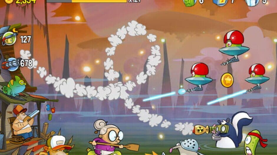 Swamp Attack screenshot