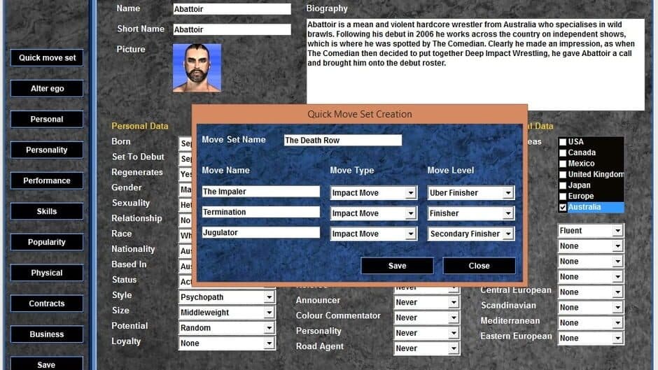 Total Extreme Wrestling 2010 screenshot