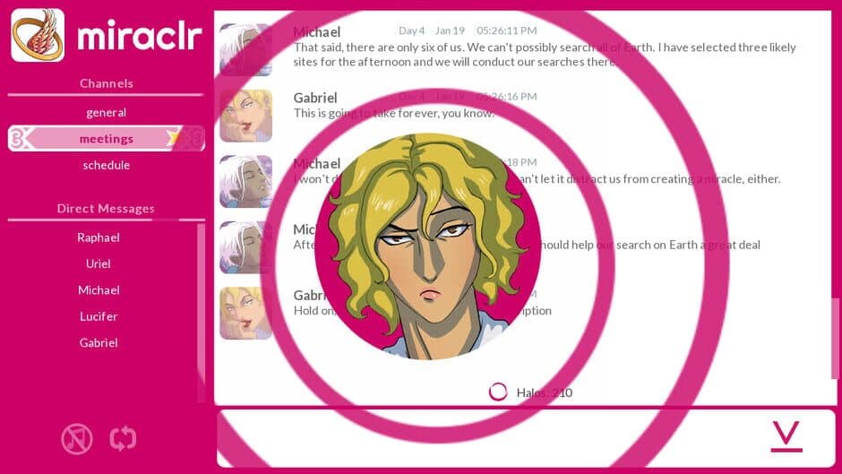Miraclr: Divine Dating Sim screenshot