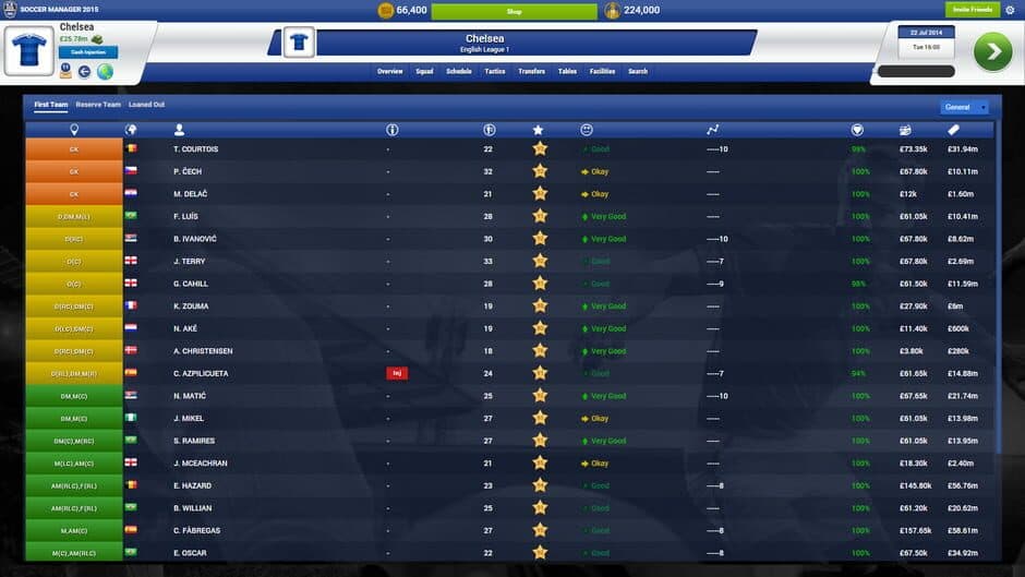 Soccer Manager 2015 screenshot