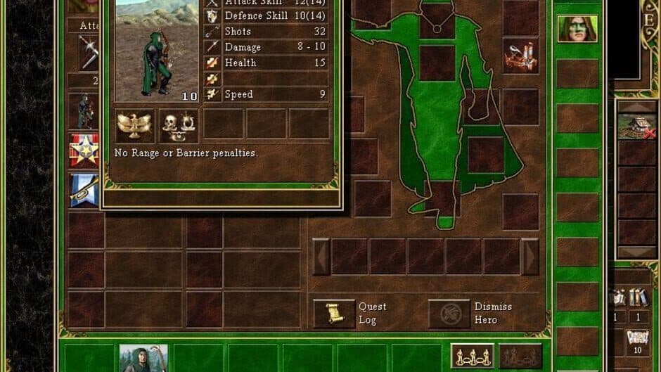 Heroes Chronicles: Clash of the Dragons screenshot