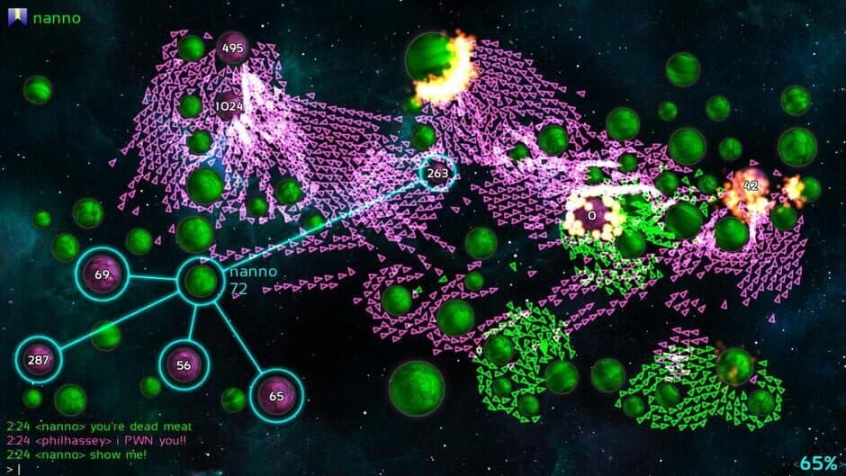 Galcon Fusion screenshot