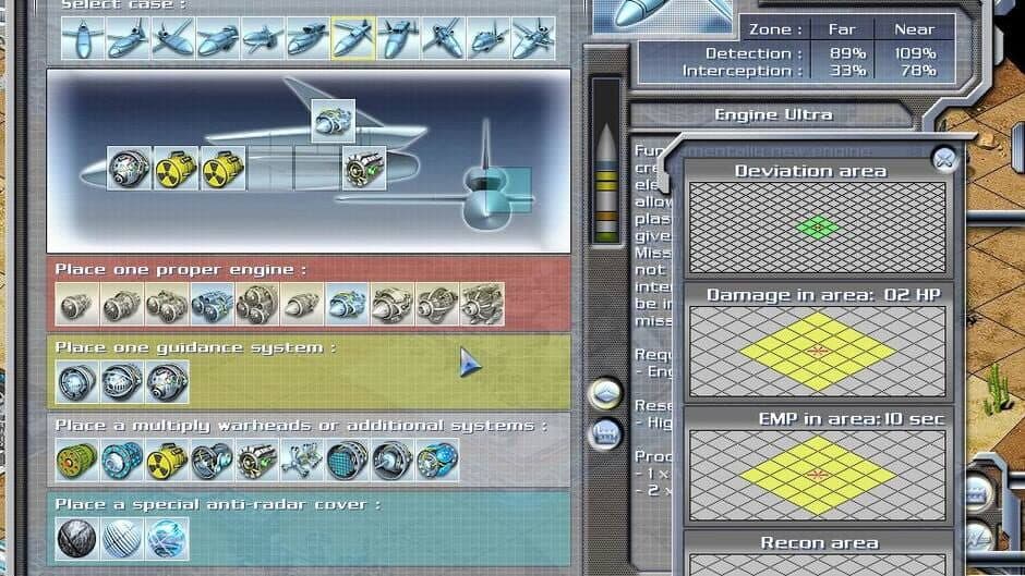 Direct Hit: Missile War screenshot