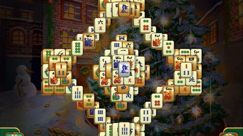 Christmas Mahjong screenshot