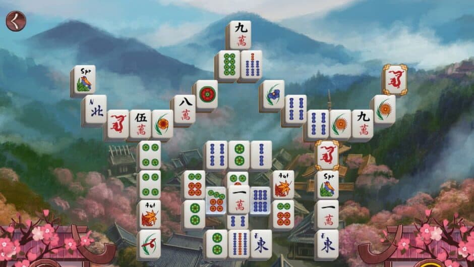 Sakura Day 2 Mahjong screenshot