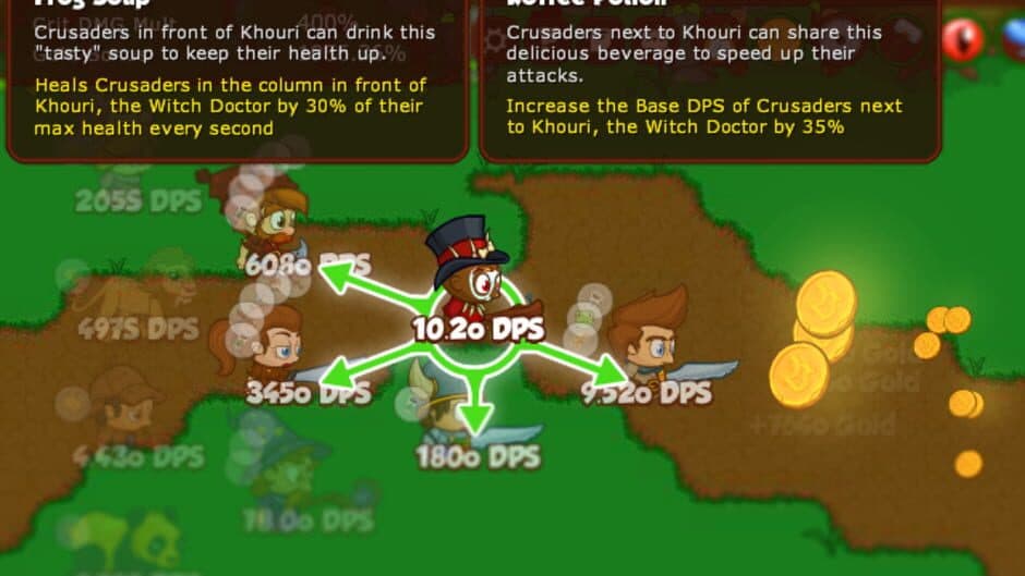 Crusaders of the Lost Idols screenshot
